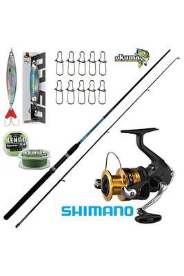 Shimano Fx 4000 G-power 270 Cm 7-35 gr Spin Olta Takımı Seti ürün fotoğrafı