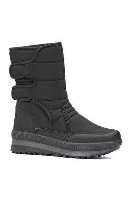 Kar Botu İçi Kürklü Cırtlı Kaymaz Taban Kadın Botu ürün fotoğrafı