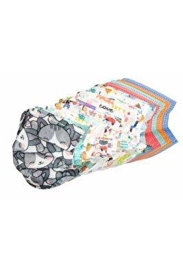 Çocuk Maskesi 3 Katlı 10 Adet ürün fotoğrafı