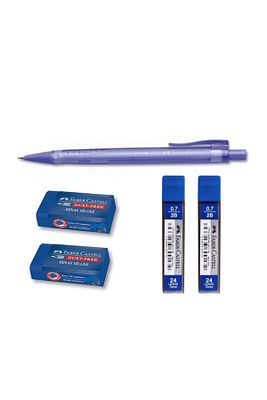 Econ 0.7 Versatil Kalem + 2 Adet Sınav Silgisi + 2 Adet 0.7 Mm Uç ürün fotoğrafı