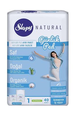 Natural Normal Günlük 40 Adet Hijyenik Ped ürün fotoğrafı