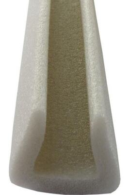 Kapı Altı Soğuk Kesici Toz Rüzgar Önleyici Isı Yalıtımı Sağlayan Sızdırmaz Sünger Strafor - Beyaz ürün fotoğrafı