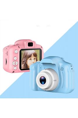 Mini 1080p Hd Kamera Çocuklar Için Dijital Fotoğraf Makinesi Cmr9 Renk Mavi ürün fotoğrafı