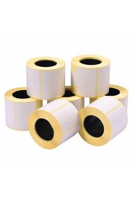 Mcf Kağıt Termal Etiket 40 Mm*58 Mm Terazi Etiketi 500 Adet /1 Rulo ürün fotoğrafı
