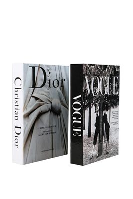 2'li Vogue/Gelinlik Dekoratif Kitap Kutu ürün fotoğrafı