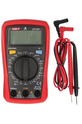 UNI-T UT 33D+ Ncv Dijital Multimetre - Multimetre - 2 Yıl ürün fotoğrafı