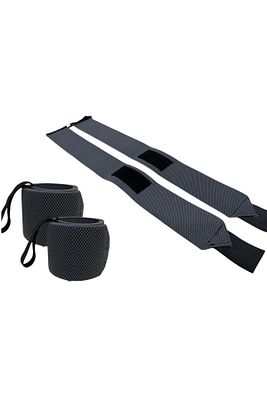 Halter & Fitness & Crossfit Bilek Bandajı 50 Cm X 6 Cm - Wrist Wraps El Bilek Sargısı - 1 Çift ürün fotoğrafı