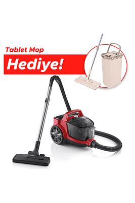 Ar4071 Clean Force Red Cyclone 890 W Toz Torbasız Süpürge Hediyeli ürün fotoğrafı