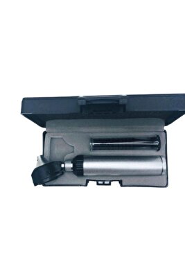 Fiber Optik Metal Otoskop 2.5volt Led Ampul Ekstra Parlak Aydınlatmalı ürün fotoğrafı