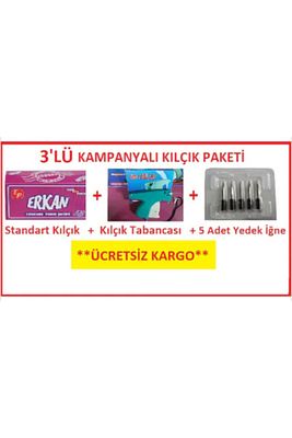 45mm Tekstil Kılçığı + Kılçık Tabancası + 5 Adet Tabanca Iğnesi ürün fotoğrafı