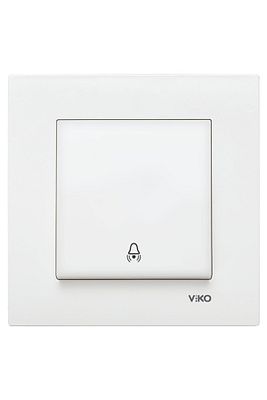 Viko Karre Beyaz Zil Anahtarı ürün fotoğrafı