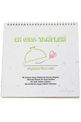 Ek Gıda Tarifleri Kitabı, Takvim Tasarımıyla ürün fotoğrafı