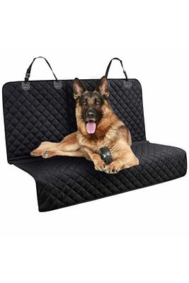 Siyah Araç Evcil Hayvan Örtüsü Koltuk Koruyucu Şilte Köpek Örtü Sıvı Su Geçirmez Araba Araç Kılıf ürün fotoğrafı