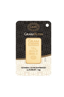 10 Gram Külçe Gram Altın Iar 24 Ayar ürün fotoğrafı