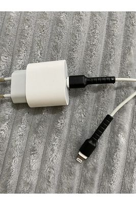 Kablo Koruyucu Çift Taraflı Apple Yeni Nesil Kablo (type-c To Lightining) Uyumlu ürün fotoğrafı