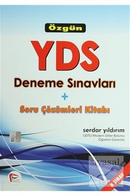 Özgün YDS Deneme Sınavları ve Soru Çözümleri Kitabı - 8 Sınav ürün fotoğrafı