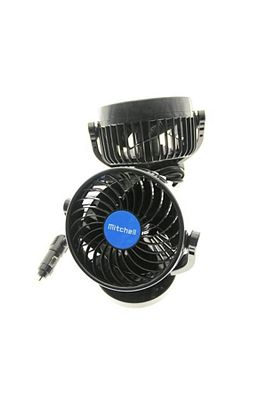 Araç İçi 360 Derece Dönebilen Soğutucu Vantilatör 12V ürün fotoğrafı
