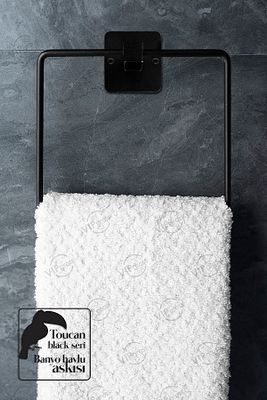 Kare Havluluk Ister Vakumlu Ister Vidalı Sistem Vs-707 Siyah Brl-2779 ürün fotoğrafı