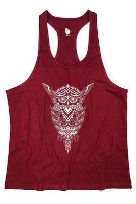 Owl Fitness Gym Tank Top Sporcu Atleti ürün fotoğrafı
