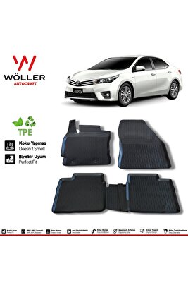 Toyota Corolla Paspas 2013 2018 Arası 3d Havuzlu Paspas ürün fotoğrafı