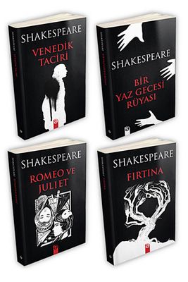 William Shakespeare Seti  4 Kitap William Shakespeare ürün fotoğrafı