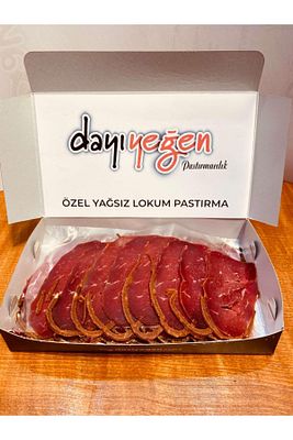 Dayı Yeğen Özel Yağsız Pastırma 250 gr %100 Doğal - Kayseri ürün fotoğrafı