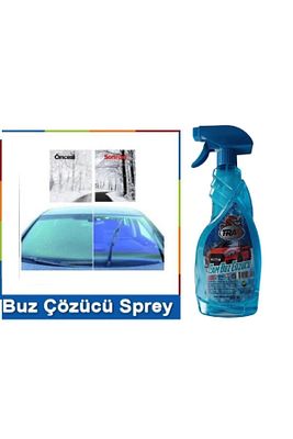 Trax Oto Cam Buz Çözücü 500 Ml & Araba Buğu Önleyici Sprey 500 Ml Buz Ve Buğu Çözücü 2 Si Bir Arada ürün fotoğrafı