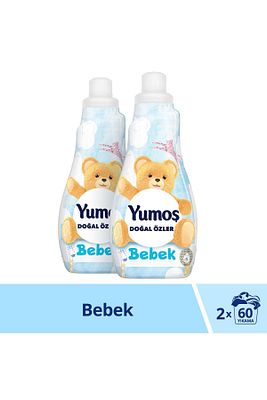 Doğal Özler Bebek Konsantre Çamaşır Yumuşatıcı 1200 ml 50 Yıkama X 2 Adet ürün fotoğrafı