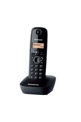 Telefon Telsiz 50 Kişi Hafızalı 1.25" Siyah Dect Telsiz Telefon Kx Tg1611 ürün fotoğrafı