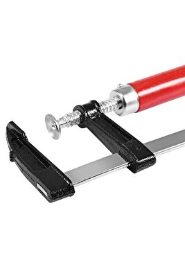 Marangoz F Kelepçesi 50x200mm işkence Yüksek Mukavemetli Ahşap Mobilya Sıkma Sıkıştırma Mengenesi ürün fotoğrafı