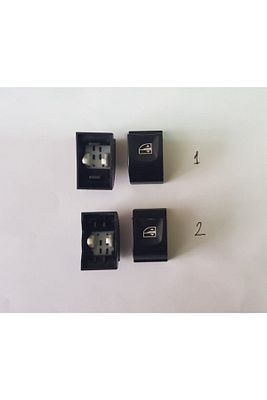 Cam Kaldırma Anahtar Düğme Kapağı Fluence-megane 3 ( 2 Adet) 2 Nolu Ürün ürün fotoğrafı