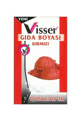 Visser Toz Gıda Boyası 9 Gram - Kırmızı ürün fotoğrafı