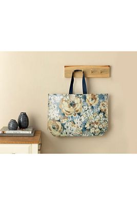 Roses Alışveriş Çantası 54,5x38 Cm Mavi ürün fotoğrafı