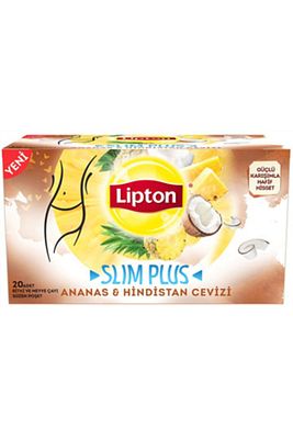 Slim Plus Ananas & Hindistan Cevizi 20'Li Bardak Poşet 34 Gr ürün fotoğrafı