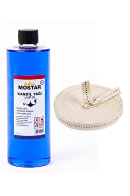 Kokusuz Kandil Yağı Kokusuz 400 ml Ve Gaz Lambası Fitili Yedek ürün fotoğrafı