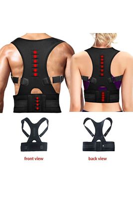 Dik Duruş Korsesi Kamburluk Önleyici Korse Omuz Sırt Bel Destek Medikal Ortopedik Korse Unisex ürün fotoğrafı