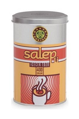 Doğal Salep 400 gr Metal Kutu ürün fotoğrafı