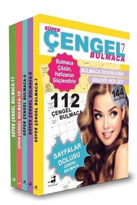 Süper Çengel Bulmaca Seti 5 Kitap Takım (7-8-9-10-11) ürün fotoğrafı