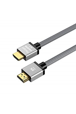 Marka: Ultra Sertifikalı Hdmi 2.1 Kablo - 8k 60hz, 4k 120hz, 4k 60hz, Earc, Hdr, D-hdr, Hdcp ürün fotoğrafı
