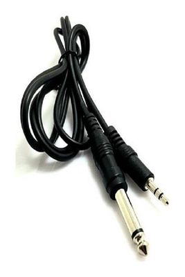 Bilgisayar Amfi Arası Ses Aktarım Kablosu 3.5mm + 6.3 Mm Amfi Ses Kablosu ürün fotoğrafı