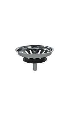 Paslanmaz Eviye Süzgeci Mutfak Süzgeci Lavabo Süzgeci 8cm Contalı Paslanmaz Çelik Süzgeç ürün fotoğrafı
