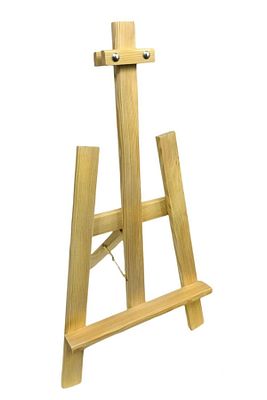 Masaüstü Şövale, Orta Boy, Ahşap Şövale, 35x70 Cm, Sergi Standı, Ressam Sehpası ürün fotoğrafı