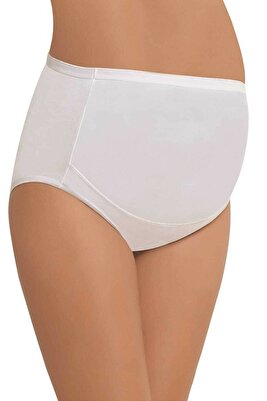 Kadın Beyaz Düz Hamile Külodu ürün fotoğrafı