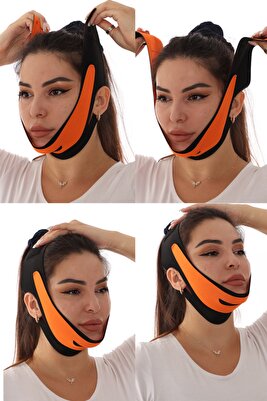 %100 Orijinal Yüz Korsesi Çene Boyun Bandı Horlama Önleyici Gıdı Yanak Gıdık Toplama ürün fotoğrafı