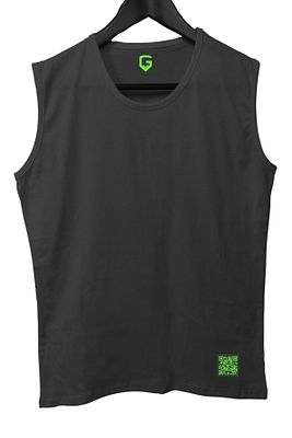 Basic Tank Top Kolsuz Sporcu Tshirt ürün fotoğrafı