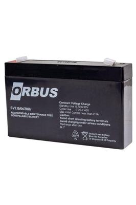 6 Volt 7 Amper Akü + Akü Şarj Aleti ürün fotoğrafı