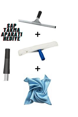 35 cm Set Camsil Silme Aparatı Çekçek Metal ( Sap Takma Aparatı ) ürün fotoğrafı