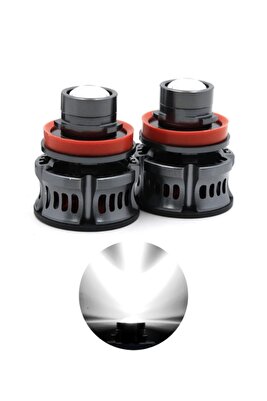 Kia Sportage 2017+ Için Uyumlu Beyaz Lazer Şimşek Etkili Sis Far Led Xenon Ampulü Hb4 9006 ürün fotoğrafı