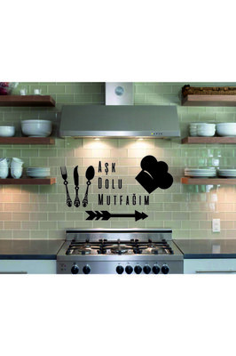 Şefin Şapkası Siyah Mutfak Süsü ürün fotoğrafı