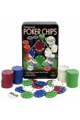 100adet Poker Çipi Chip Poker Fişi Hobi Eğlence Oyun Seti Fişi ürün fotoğrafı